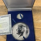 Half Pound Kennedy Commemorative SP PROOF w/ 1964 Kennedy Silver Half Dollar