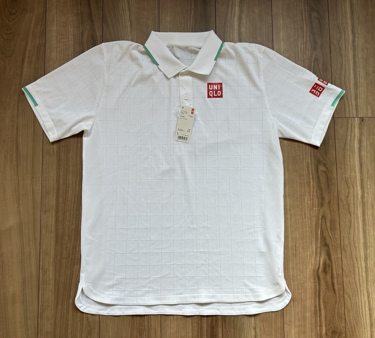 UNIQLO RF WEAR WIMBLEDONモデル(上下セット) Lサイズ Rare!! NWT : Roger Federer UNIQLO 2018 Wimbledon Shirt size