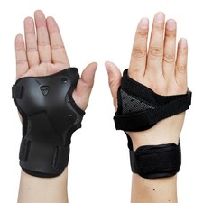 1 Pair Impact Resistant Wrist Guards For Skating Skateboard Skiing