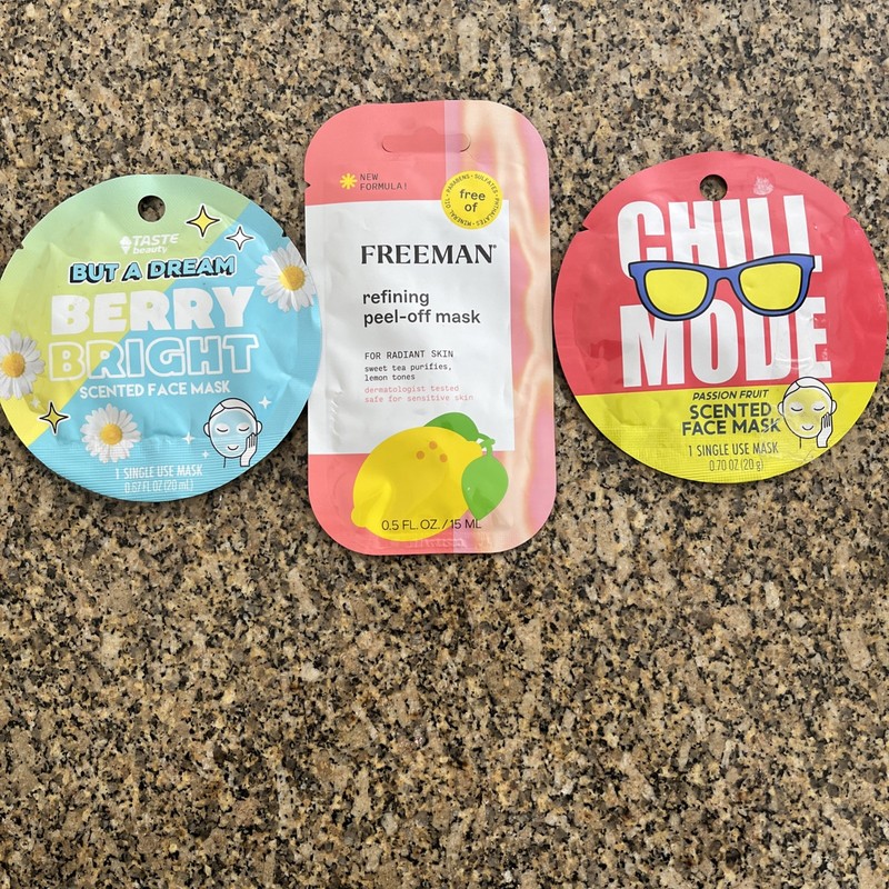 Lot Of 3 Skin Masks 