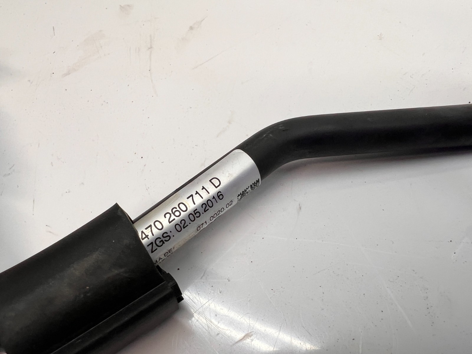 LAMBORGHINI AVENTADOR LP740 AC CONDENSER REFRIGERANT LINE HOSE OEM 470260711D