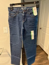 Wonder Nation Girls Jeans Straight Size 8