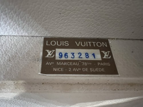 LOUIS VUITTON Bisten Vintage Monogram Canvas Travel Suitcase Bag Brown - Picture 6 of 7