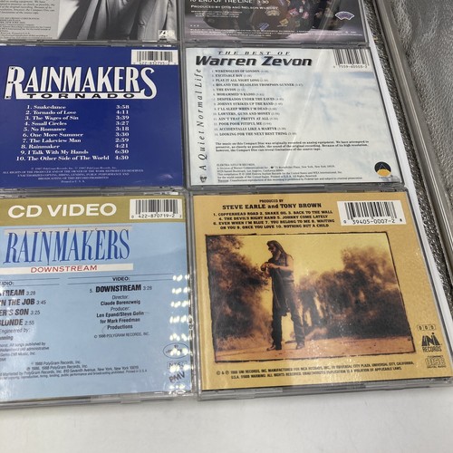 Classic Rock Cd Lot Jethro Tull Neil Young Robert Plant Rainmakers Steve Earle - Picture 9 of 12