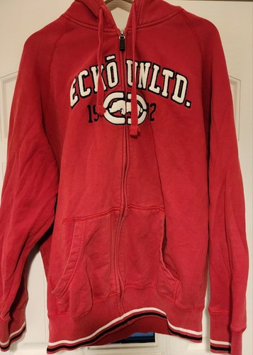 Thick Ecko Unlimeted Hoodie size M good condition ware in two spots neer zipper  - Picture 3 of 7
