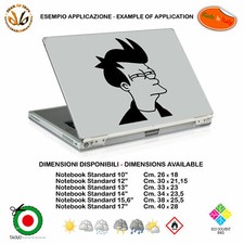 fry cartoon sticker notebook tablet sticker pvc black white cropped