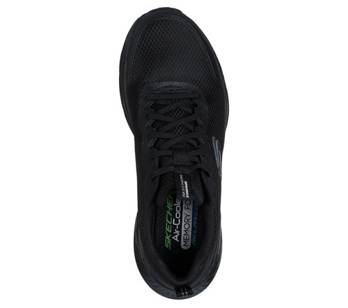 Skechers Shoes Black Men Sport Extra Wide Memory Foam Slipon Comfort ...