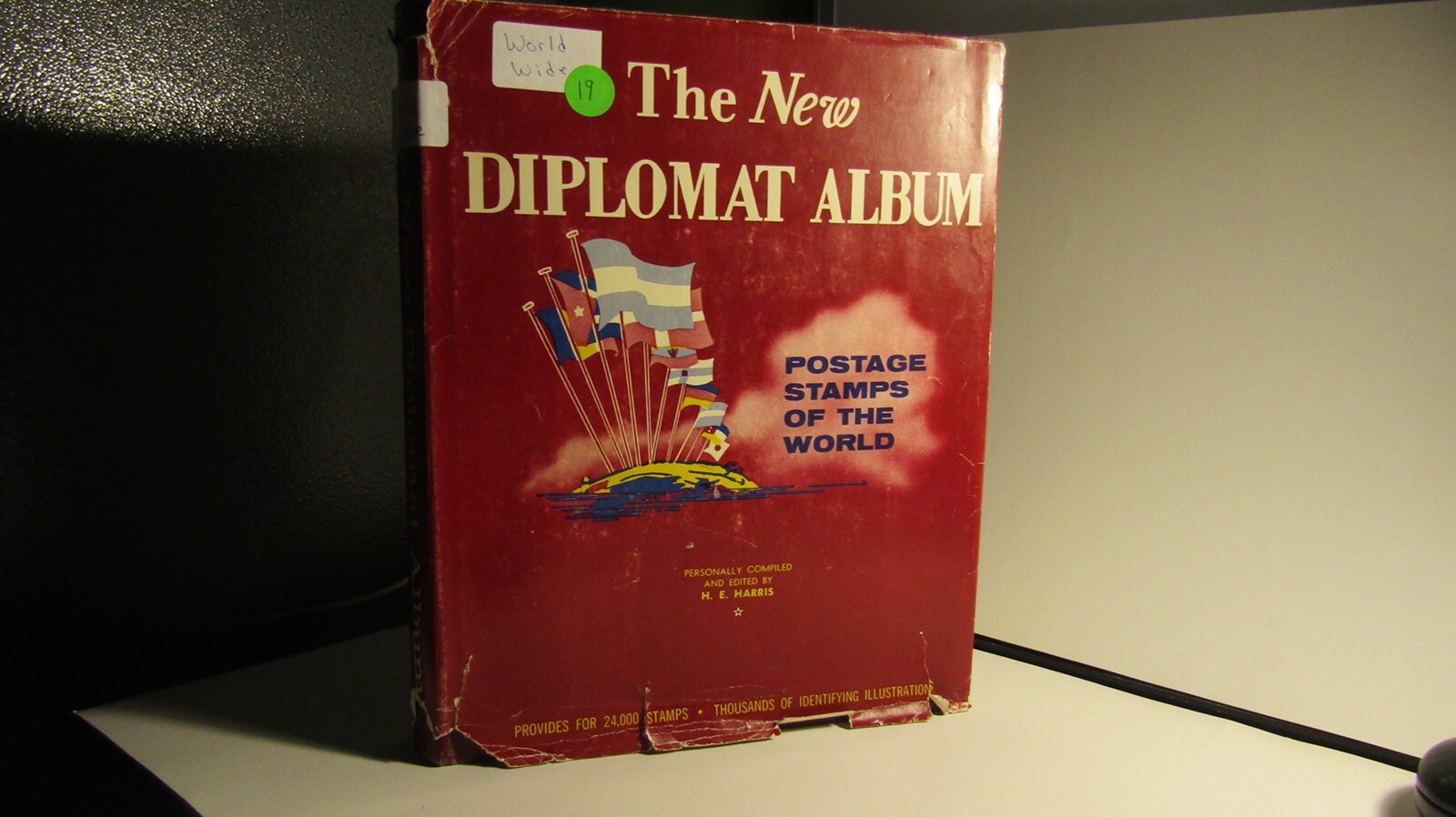 The New Diplomat Stamp Album 1960 has over 50 stamps and more in