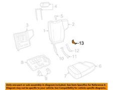 FORD OEM 01-03 Explorer Sport Trac Rear Seat Components-Handle F57Z9862419A