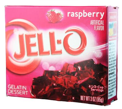Jell-O- Raspberry Götterspeise