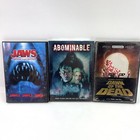 Jaws 3 Movie Collection - Abominable - Romero’s Dawn Of The Dead Horror Dvd Lot