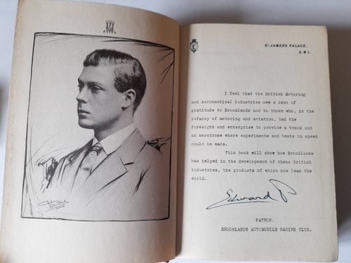 Libro Brooklands 1933 Wheels take wings. Libro de cursos de motor Brooklands. - Imagen 3 de 15