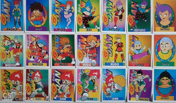CROMOS BOLA DE DAN, LOTE 4,   21 CROMOS EDICIONES ESTE, BUEN ESTADO