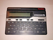 Franklin Crossword Puzzle Solver Model CW-50 no cover Some surface scratches.