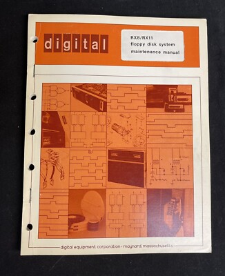 DIGITAL/DEC, RX8/RX11 Disk, Maintenance Manual | eBay