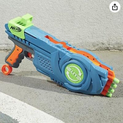 Hasbro NERF Elite 2.0 Flip shots Flip-8 Blaster, Rotating Dart Barrel Boy Toy