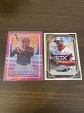 Luis Robert 2021 Overdrive Pink Prizm & 2021 Gallery
