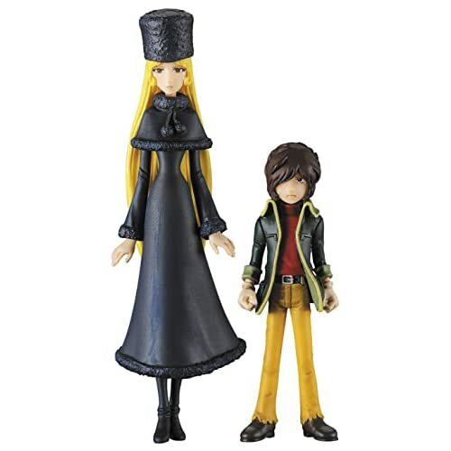 Hasegawa 1/20 GALAXY EXPRESS 999 Maetel & Tetsuo Hoshino Resin Kit