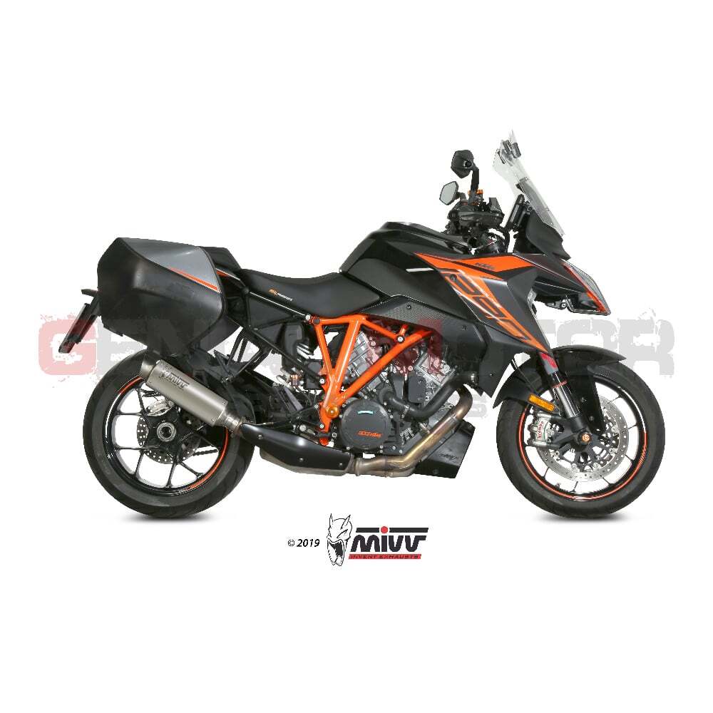 Mivv Exhaust Muffler GP PRO Titanium for Ktm 1290 Superduke Gt 2016 > 2023