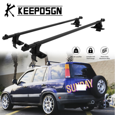 Für Honda CR-V CRV Dachträger Querstangen Crossbar Regenrinne ohne Reling Stahl