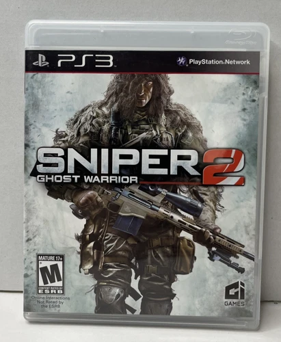 Sniper Ghost Warrior 2 (Sony PlayStation 3, PS3, 2013) - Manual Included