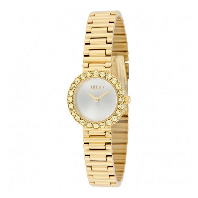 Women's Watch Only Time Liu Jo Fashion Poising Gold TLJ2235 Steel with Crystals