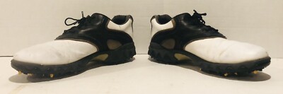 FootJoy Contour Series Shoes Mens Size 9 White Black Leather 