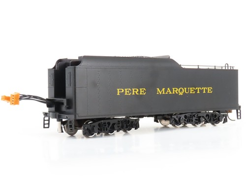 HO Scale Bachmann 50901 PM Pere Marquette 2-8-4 Berkshire Steam #1225 w/ DCC - Picture 15 of 22