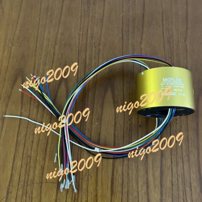 Hollow Shaft Through Hole Slip Ring Dia.38.1mm 12 wires/10A Conductive Slip Ring