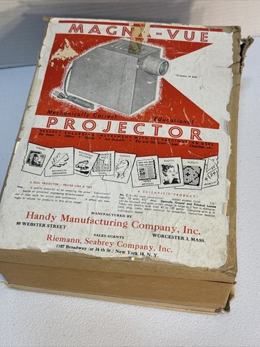 Vintage MAGNA-VUE PROJECTOR W/ Original Box; Light Works - Picture 16 of 16