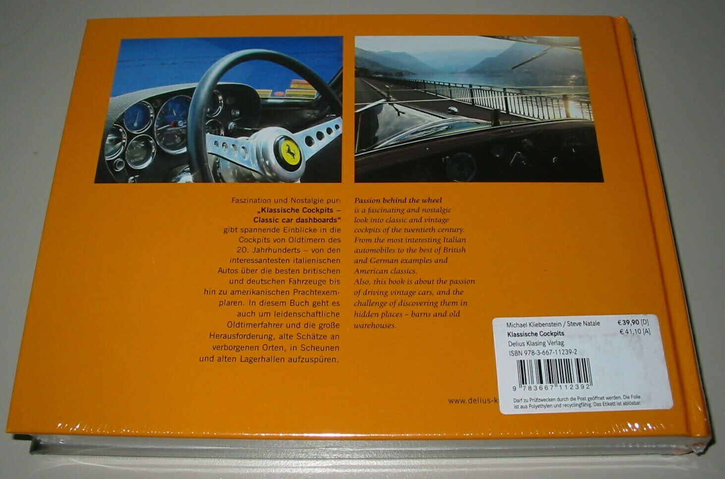 Thumbnail - Bildband Klassische Auto Pkw Cockbits Classic Car Dashboards Buch Neu