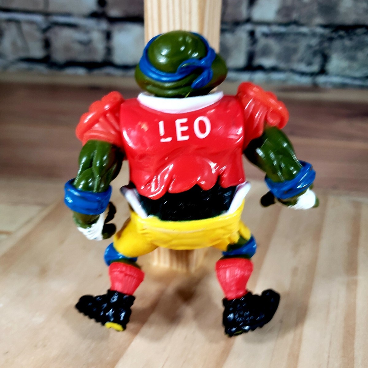 レオ出品 TMNT Leo Football Figure Teenage Mutant Ninja Turtles 1991 | eBay