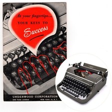 Underwood Champion Typewriter Instruction Manual User Repro Antique Vtg Guide thumbnail
