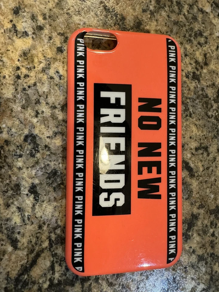 Capa rígida flexível rosa coral Victoria's Secret iPhone 6/6S - Imagem 2 de 3