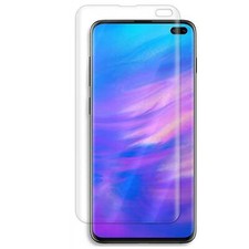 Clear FULL COVER Screen Protector Guard Saver For Samsung Galaxy S10 Plus / S10 
