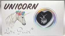 Unicorn Love Wish Pearl Kit Chain Necklace Kit Pendant Cultured Pearl in Kit Set