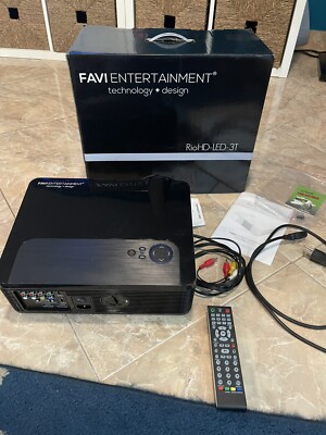 FAVI RioHD-LED-3T LCD Projector
