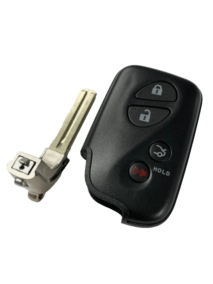 OEM ELECTRÓNICO 4 BOTONES MANDO A DISTANCIA INTELIGENTE LLAVERO PARA 2008-2012 LEXUS IS  Foto 4 de 4
