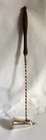 Wallace Candle Snuffer Twist Stem Sterling Silver & Wooden Handle — photo 2