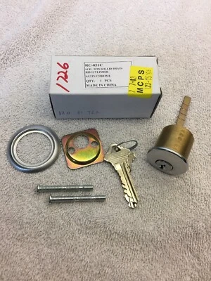 ULTRA RC-051C Rim Cylinder For Use With Rim Locks / Horizontal Cyl Locks (1906)