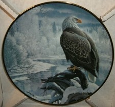 Eagle Plate--"Winter In The Valley"--John Pitcher--Hamilton--FREE SHIPPING