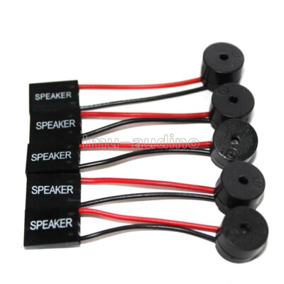 5PCS Motherboard Speaker Mainboard PC Computer Case Buzzer BIOS Beep Alarm Mini