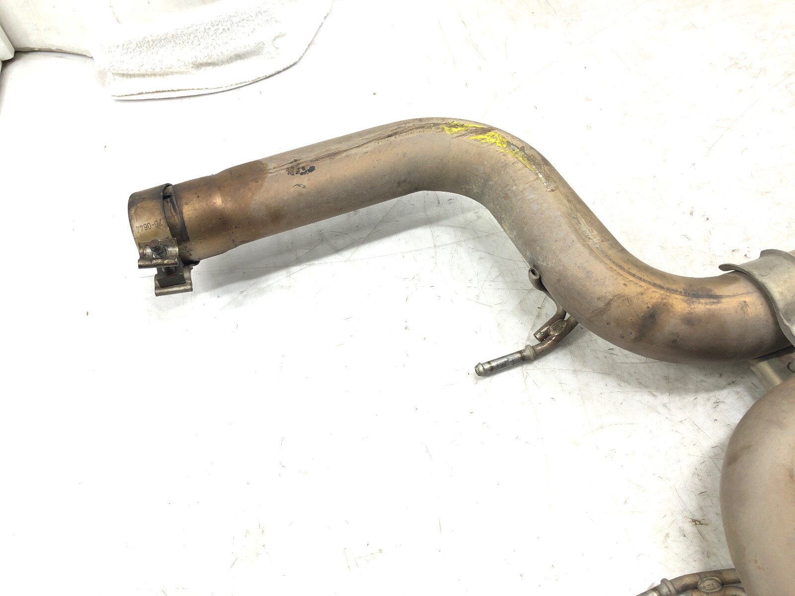 2014-2017 MASERATI GHIBLI 3.0L V6 EXHAUST SILENCER RESONATOR ASSEMBLY OEM.