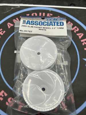 Team Associated. ZWD SLIM FRONT WHEEL 2.2'' 12MM. Item #91757. New Old Stock.