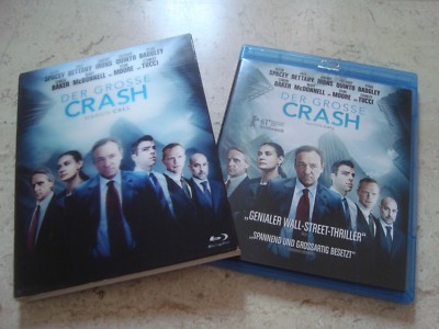 MARGIN CALL Blu-Ray lenticular slipcover Zachary Quinto Penn Badgley Simon Baker
