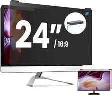 Computer Privacy Screen Filter 24 Inch, 9H Hardness Hanging Computer Screen
