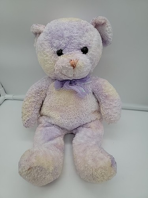 #ad #ad Vintage Kmart Purple Pastel Rainbow Teddy Bear 13quot; Rare HTF Plush Soft Toy $39.95