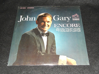JOHN GARY Still Sealed LP ENCORE 1964 RCA Stereo Original VOCALS