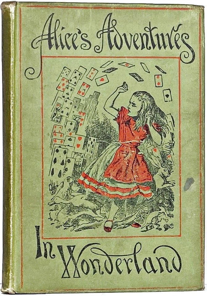 1901 ALICE IN WONDERLAND Child 1st Book RARE EDITION Through THE LOOKING GLASS - Image 2 of 4