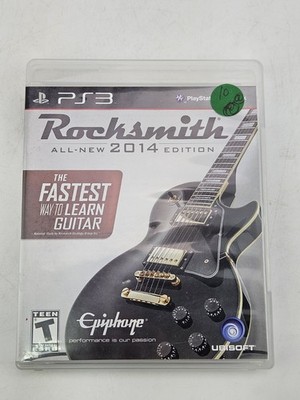 Rocksmith 2014 Edition (PlayStation 3 PS3) COMPLETE CIB - NO CABLE